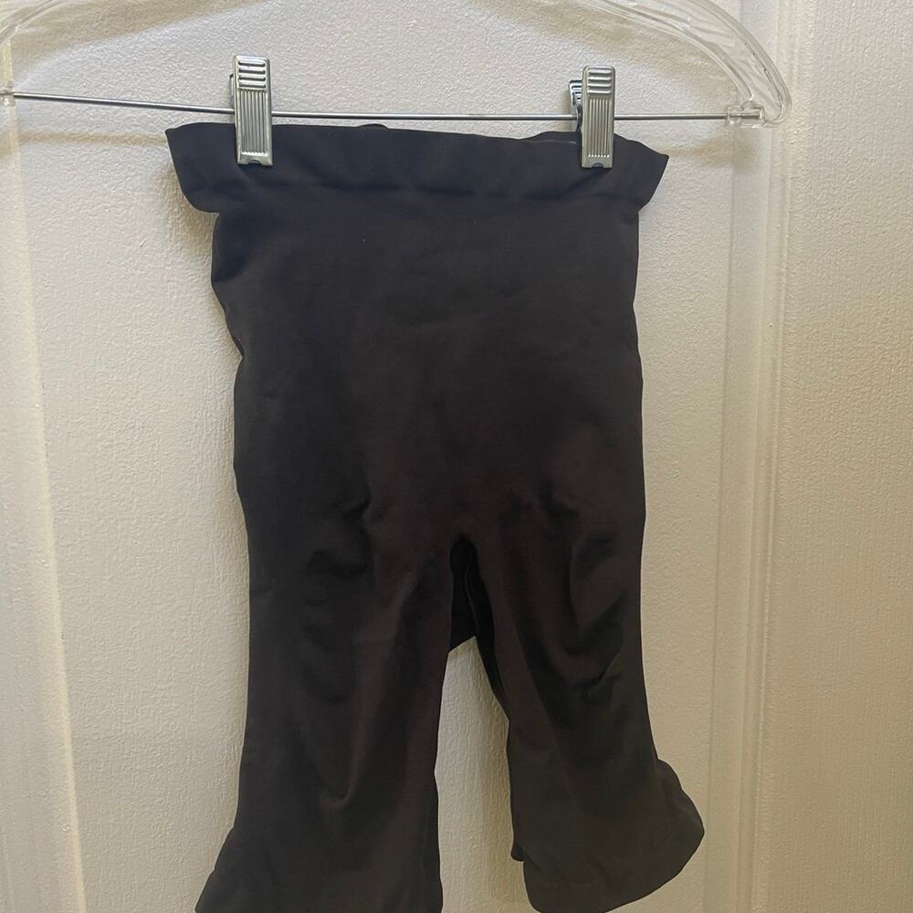 skims shapewear black onyx mid thigh short sz 2x/3x